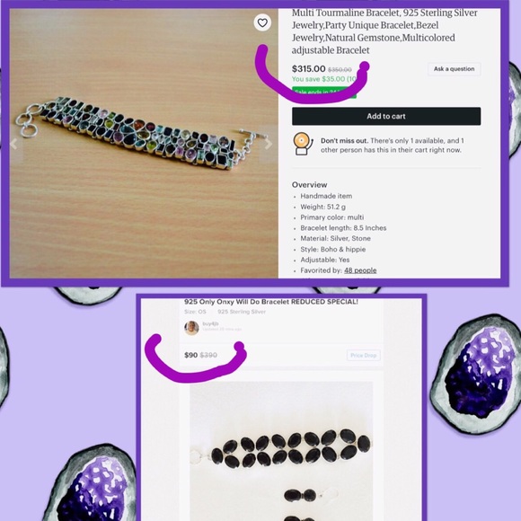 925 Silver &Onyx REAL! REDUCED SELLER LOSS FAB - Picture 3 of 8